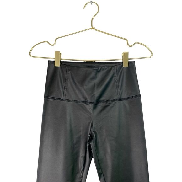 Just Fab High Rise Faux Lux Leather Leggings, Size S WP311 - Picture 2 of 7